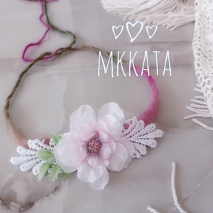 Újszülött / baba fejpánt  - ruha & divat - babaruha & gyerekruha - babafotózási ruha és kellék - Meska.hu