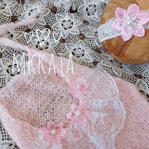  A Kisbaba első  fényképei: Kézzel kötött szett Újszülött fotózásra - ruha & divat - babaruha & gyerekruha - babafotózási ruha és kellék - Meska.hu