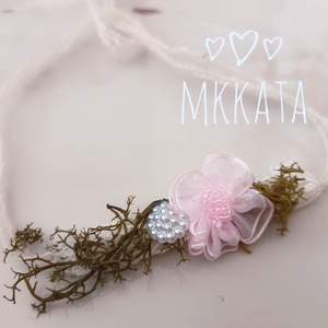 Újszülött / baba fejpánt   - ruha & divat - babaruha & gyerekruha - babafotózási ruha és kellék - Meska.hu