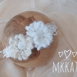 Újszülött / baba fejpánt   - Meska.hu