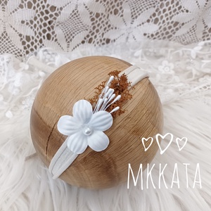Újszülött / baba fejpánt  - ruha & divat - babaruha & gyerekruha - babafotózási ruha és kellék - Meska.hu