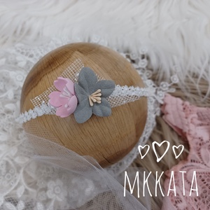 Újszülött / baba fejpánt   - Meska.hu