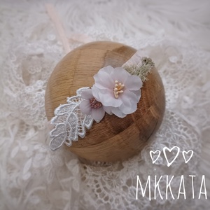 Újszülött / baba fejpánt több méretben  - Meska.hu