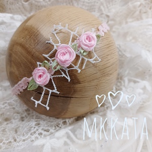 Újszülött / baba fejpánt több méretben  - ruha & divat - babaruha & gyerekruha - keresztelő ruha - Meska.hu
