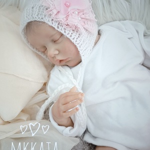  Kötött baba sapka újszülött fotózásra , Ruha & Divat, Babaruha & Gyerekruha, Babafotózási ruha és kellék, Kötés, MESKA