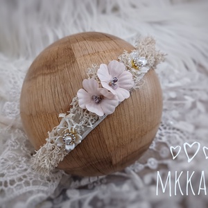 Újszülött / baba fejpánt   - Meska.hu