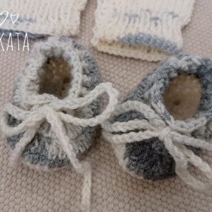  Kötött baba sapka és nadrág szett újszülött fotózásra  - ruha & divat - babaruha & gyerekruha - babafotózási ruha és kellék - Meska.hu