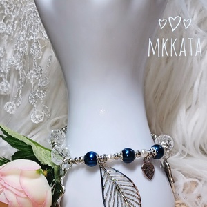 Egyedi ékszer Gyöngy karkötő  - ékszer - karkötő - karkötő medállal - Meska.hu