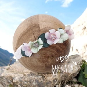 Újszülött / baba fejpánt , Ruha & Divat, Babaruha & Gyerekruha, Babafotózási ruha és kellék, Varrás, MESKA