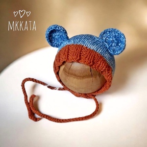  Kötött baba sapka újszülött fotózásra , Ruha & Divat, Babaruha & Gyerekruha, Babasapka, Kötés, MESKA