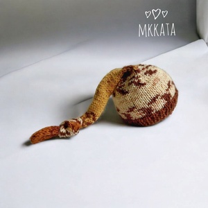 Kötött baba sapka újszülött fotózásra , Ruha & Divat, Babaruha & Gyerekruha, Babafotózási ruha és kellék, Kötés, MESKA