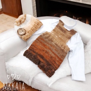   Kötött baba sapka és nadrág szett újszülött fotózásra , Ruha & Divat, Babaruha & Gyerekruha, Babafotózási ruha és kellék, Kötés, MESKA