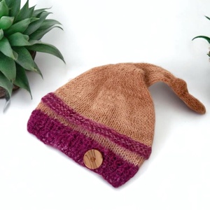 Kötött baba sapka újszülött fotózásra  - ruha & divat - babaruha & gyerekruha - babasapka - Meska.hu Kötött baba sapka újszülött fotózásra  - ruha & divat - babaruha & gyerekruha - babasapka - Meska.hu