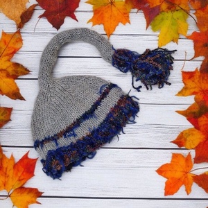  Puha Kényelem: Kézzel kötött babasapka  Újszülött fotózáshoz, Ruha & Divat, Babaruha & Gyerekruha, Babasapka, Kötés, MESKA