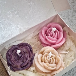 Kókusz - cseresznye Álom - illatgyertya  - Meska.hu