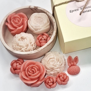 Illatviasz ajándékszett anyukáknak babaváró figyelmesség - baba - mama - babalátogató ajándékcsomag - Meska.hu