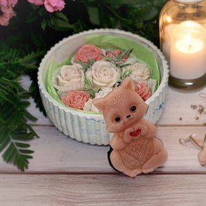 Illatviasz ajándékszett anyukáknak babaváró figyelmesség - baba - mama - babalátogató ajándékcsomag - Meska.hu