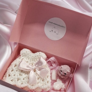 Baba bejelentő ajándékszett  - Meska.hu