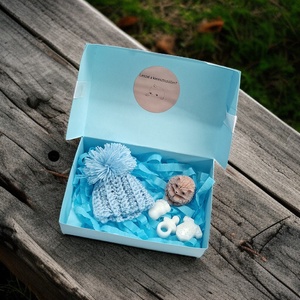 Baba bejelentő ajándékszett  - baba - mama - babaemlékek - bababejelentők - Meska.hu