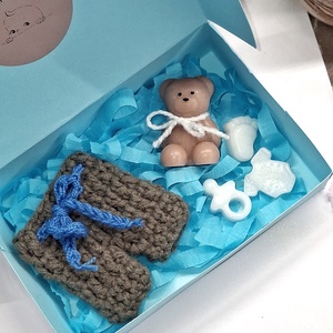 Baba bejelentő ajándékszett  - baba - mama - babaemlékek - bababejelentők - Meska.hu