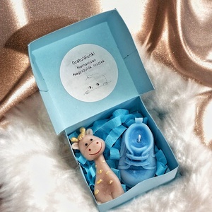 Baba bejelentő ajándékszett  - Meska.hu