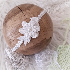 Kézzel kötött szett Újszülött fotózásra - baba - mama - babafotózás - szett újszülött fotózásra - Meska.hu