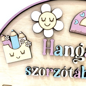 Egyedi szorzótáblás tábla - otthon & életmód - babaszoba, gyerekszoba - gyerek névtábla - Meska.hu