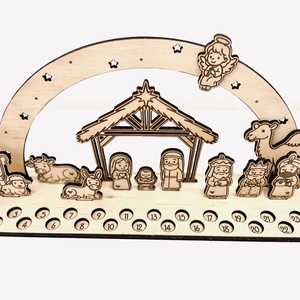 Betlehemi Adventi Naptár - karácsony - adventi díszek - adventi naptár - Meska.hu