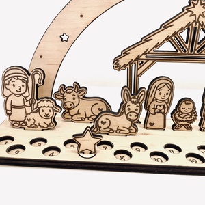 Betlehemi Adventi Naptár - karácsony - adventi díszek - adventi naptár - Meska.hu