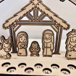 Betlehemi Adventi Naptár - karácsony - adventi díszek - adventi naptár - Meska.hu