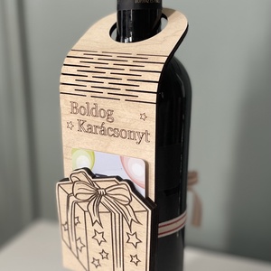  Fa ajándékkártya tartó italos üveg nyakára - Meska.hu