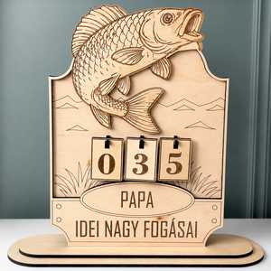 Apának, Papának horgászos öröknaptár - Meska.hu