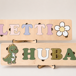 Névre szóló Montessori Puzzle - játék & sport - puzzle - forma puzzle - Meska.hu