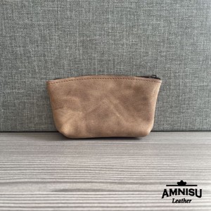 Koptatott barna kettő cipzáras kulcstartó B9010 - táska & tok - kulcstartó & táskadísz - kulcstartó - Meska.hu