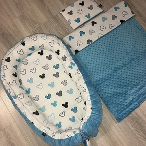 3 részes szett (párna,takaró,babafészek)  - otthon & életmód - babaszoba, gyerekszoba - babaszoba, gyerekszoba - Meska.hu