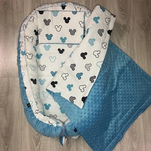 3 részes szett (párna,takaró,babafészek)  - otthon & életmód - babaszoba, gyerekszoba - babaszoba, gyerekszoba - Meska.hu