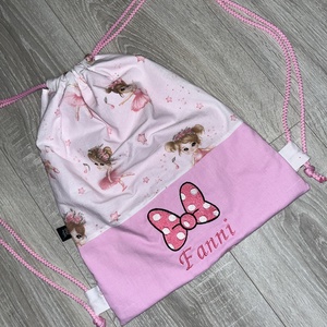 Hímzett ovis zsák + tornazsák - játék & sport - ovis felszerelés - ovis zsák - Meska.hu