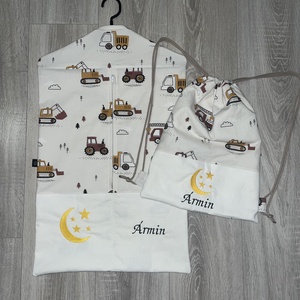 4 részes ovis szett ágynemű + ovis zsák + tornazsák - játék & sport - ovis felszerelés - ovis szett - Meska.hu