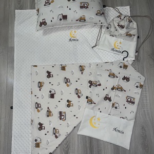 4 részes ovis szett ágynemű + ovis zsák + tornazsák - játék & sport - ovis felszerelés - ovis szett - Meska.hu