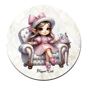 Cuki Körmös manólány mintás bögre alátét, , , MESKA