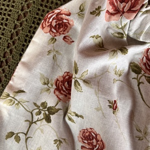 Karikás szatyor-�Rose - táska & tok - bevásárlás & shopper táska - shopper, textiltáska, szatyor - Meska.hu