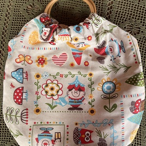 Karikás szatyor-�Vidám törpe  - táska & tok - bevásárlás & shopper táska - Meska.hu