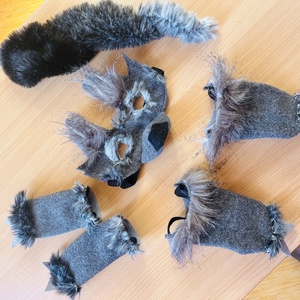 Farkas jelmez szett-AZONNAL VIHETŐ - ruha & divat - jelmez & álarc - jelmez - Meska.hu