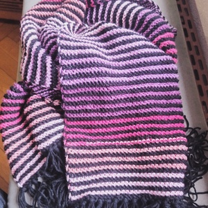 Kötött sál - Meska.hu