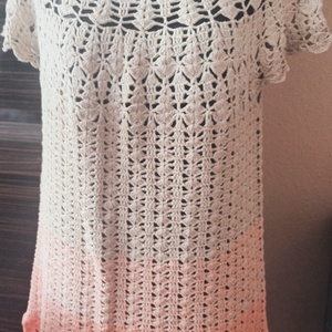 Horgolt felső - ruha & divat - női ruha - blúz - Meska.hu