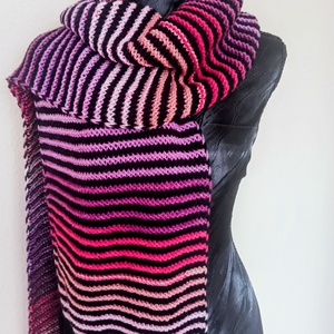 Kötött sál, Ruha & Divat, Sál, Sapka, Kendő, Sál, Kötés, MESKA