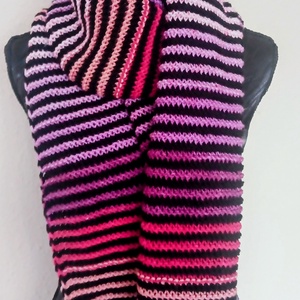 Kötött sál - ruha & divat - sál, sapka, kendő - sál - Meska.hu