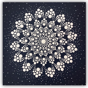 Mandala, Művészet, Festmény, Akril, Festészet, MESKA