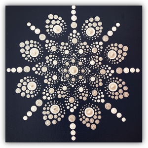 Mandala, Művészet, Festmény, Akril, Festészet, MESKA