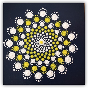 Mandala, Művészet, Festmény, Akril, Festészet, MESKA